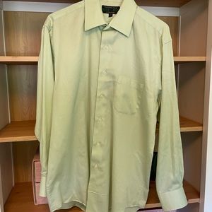 Men’s Light Green shirt - M - Alexander Julian